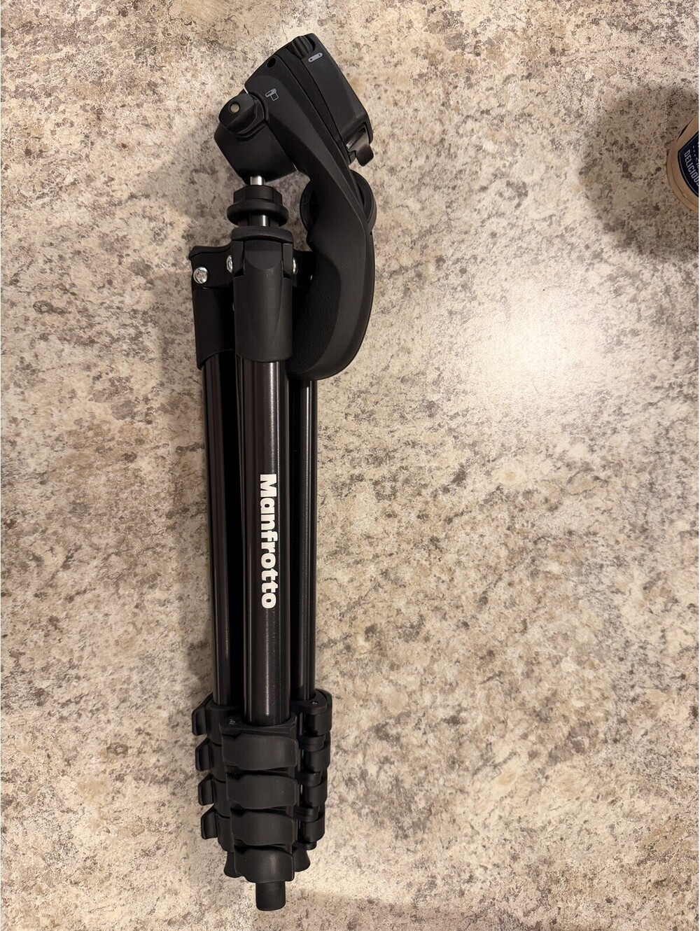 Manfrotto MKCOMPACTACN-BK Compact Action Aluminium Tripod HYBRID HEAD adjustable